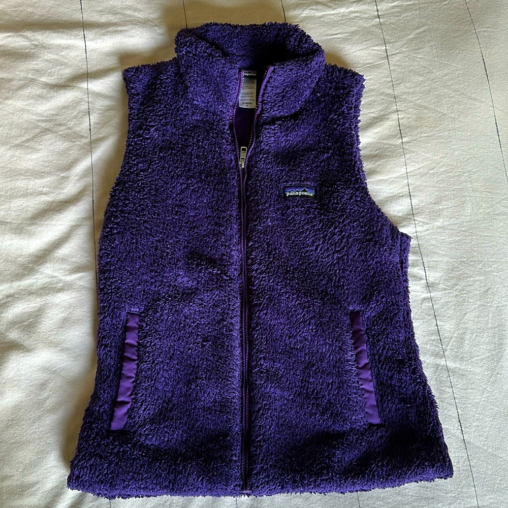 Purple Patagonia Los Gatos vest size medium
